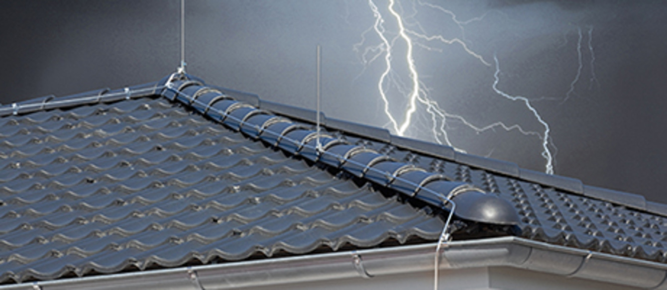 Äußerer Blitzschutz bei Sonnen-PV GmbH in Großenseebach